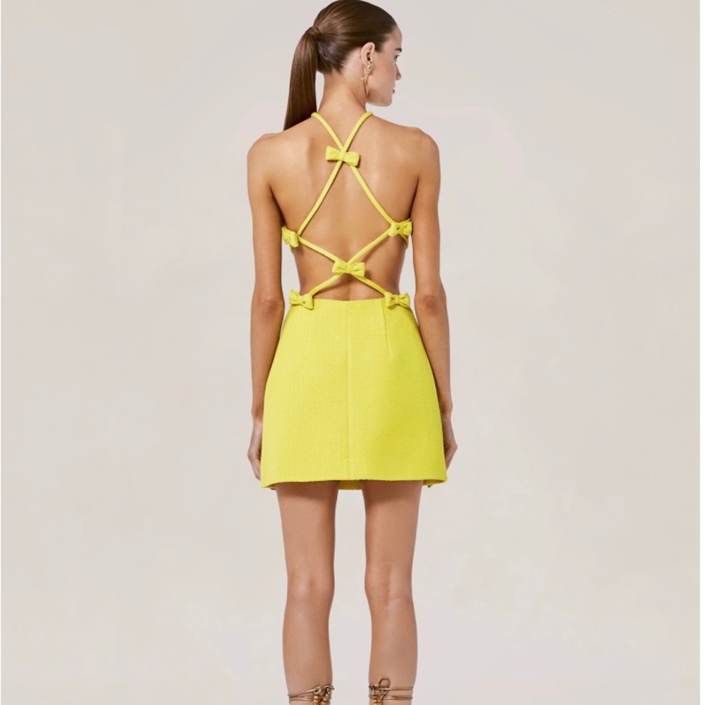 Alexis chella dress in yellow